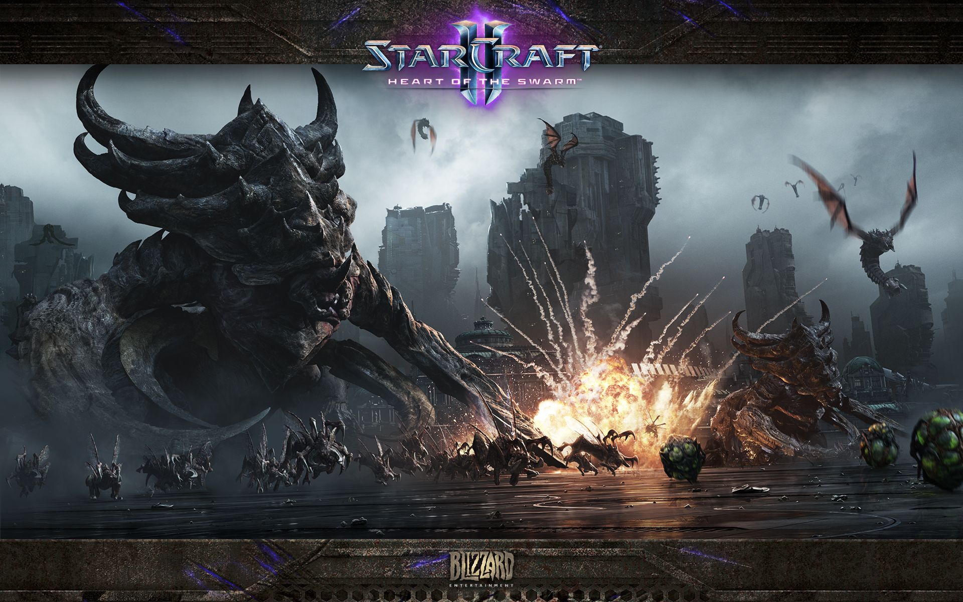 Арт к игре StarCraft II: Heart Of The Swarm