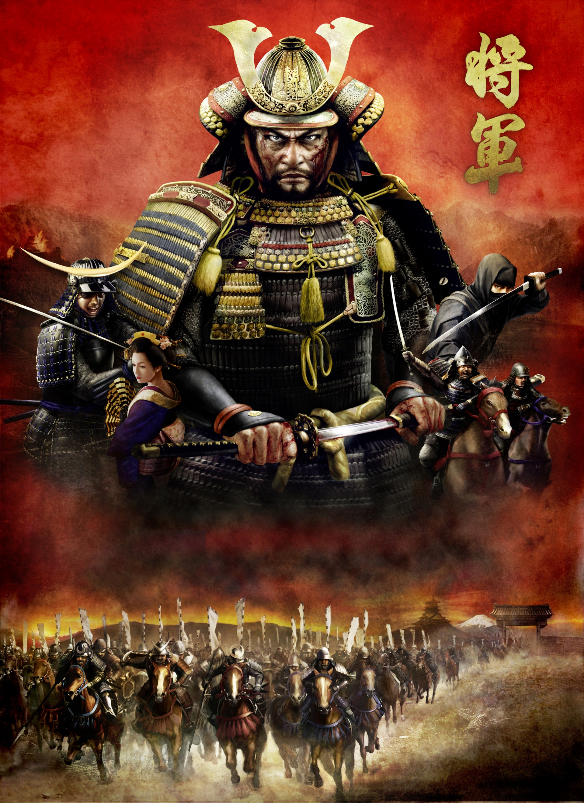 Арт к игре Total War: Shogun 2