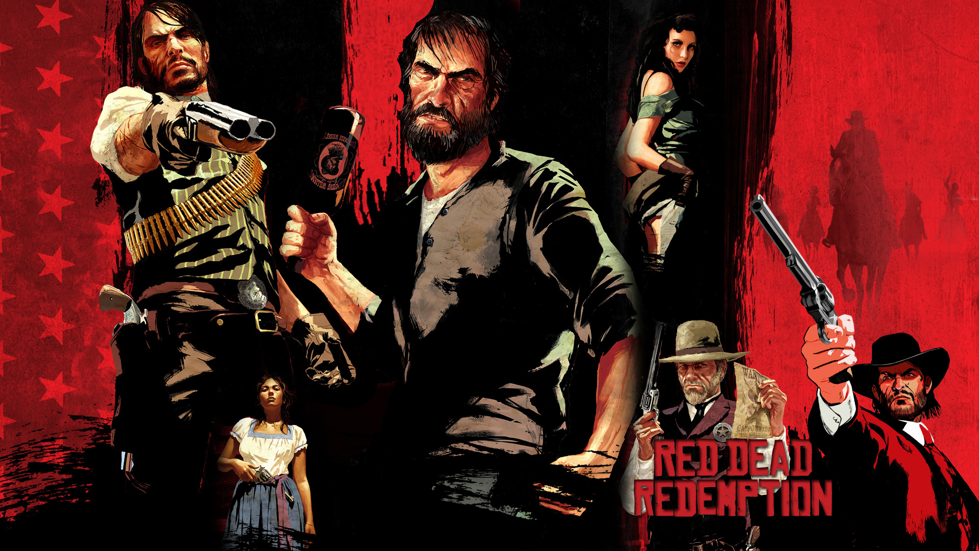 Арт к игре Red Dead Redemption