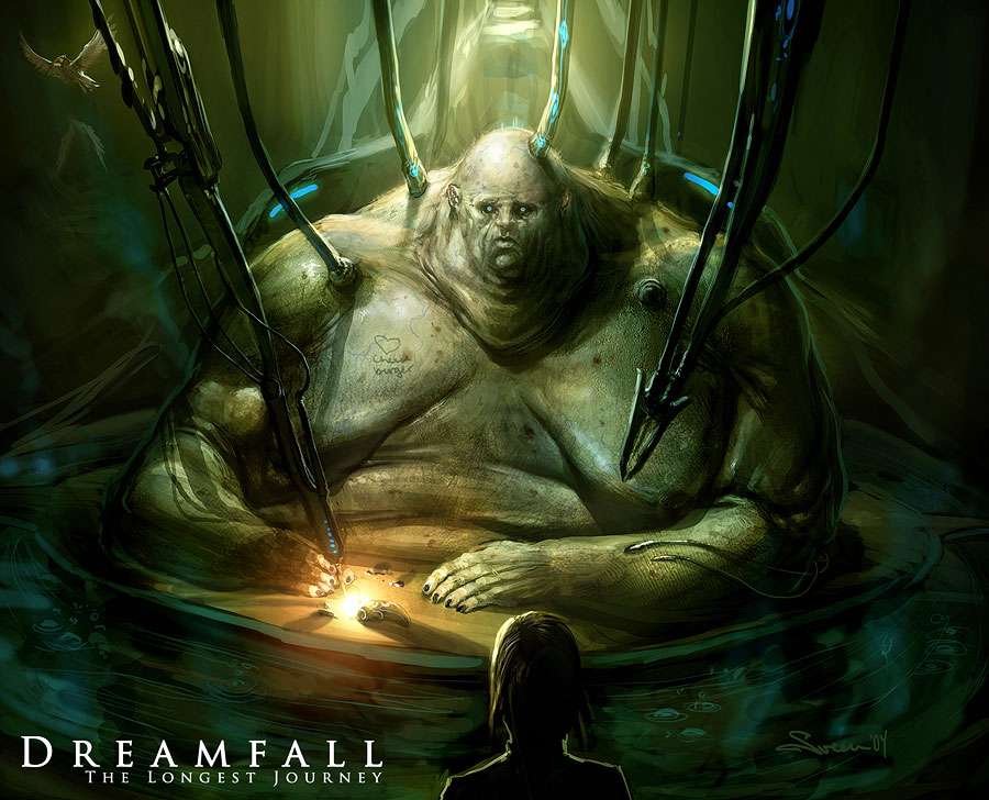 Арт к игре Dreamfall: The Longest Journey