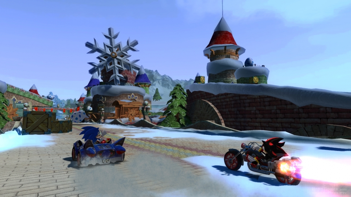 Скриншот к игре Sonic and Sega All-Stars Racing