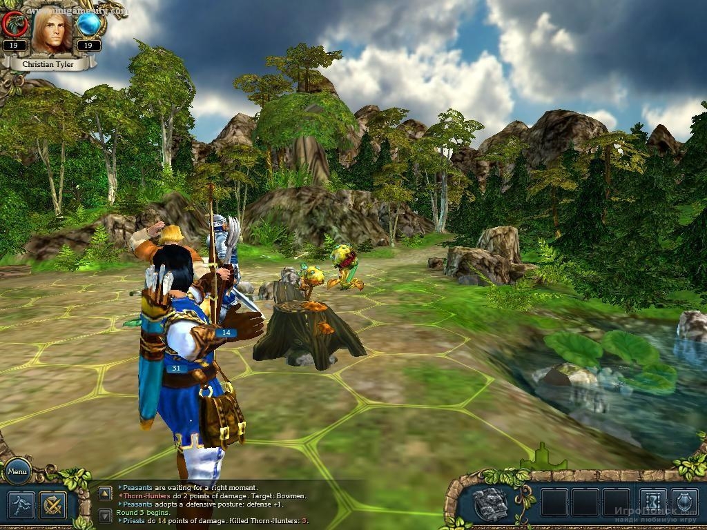 Скриншот к игре King's Bounty: The Legend