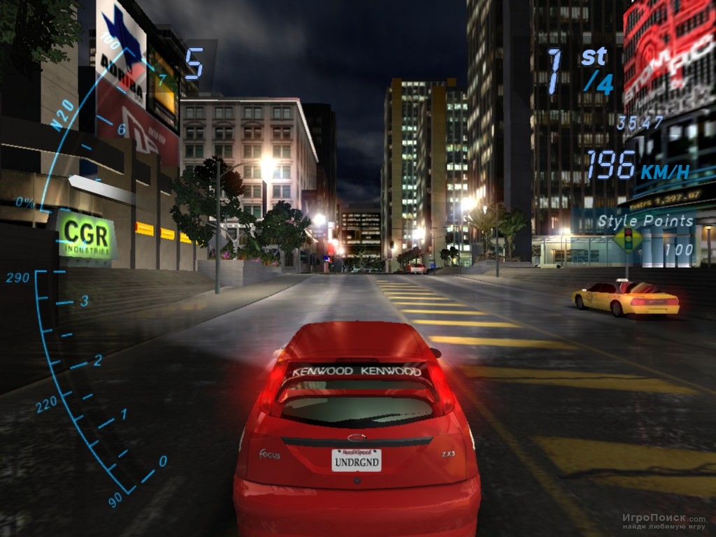 Скриншот к игре Need For Speed: Underground