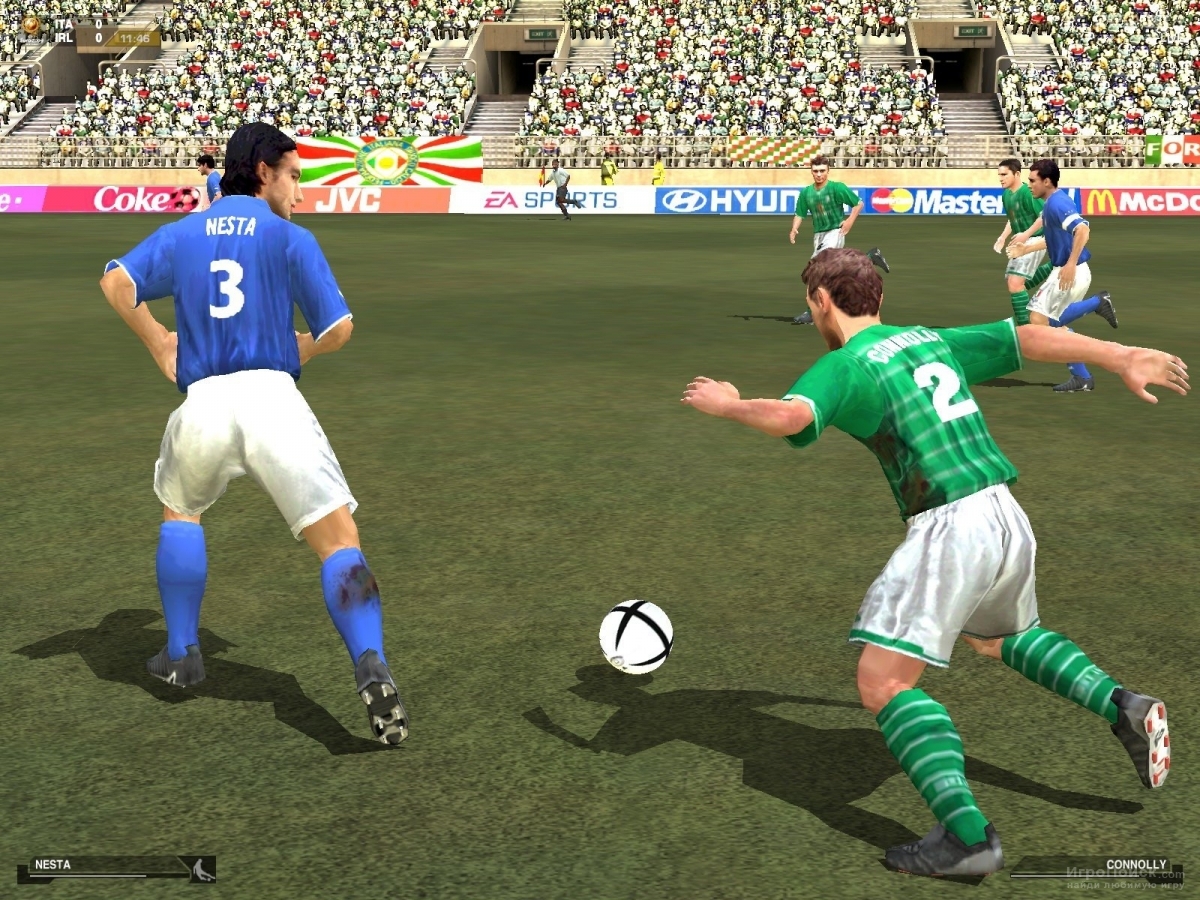 Скриншот к игре UEFA Euro 2004