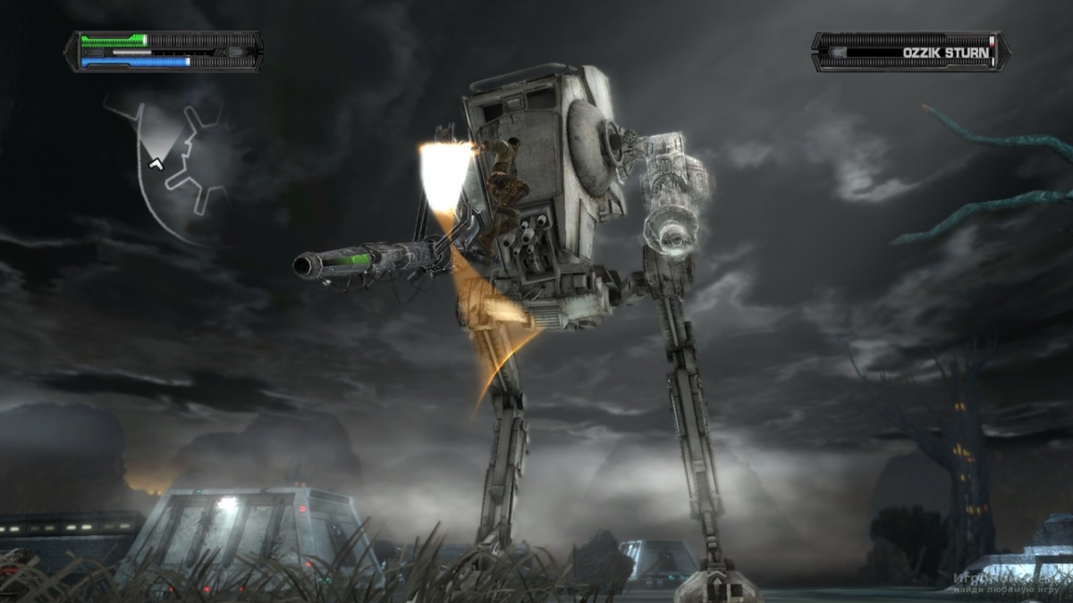 Скриншот к игре Star Wars: The Force Unleashed