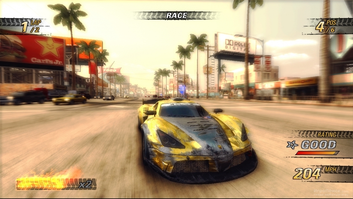 Скриншот к игре Burnout Revenge
