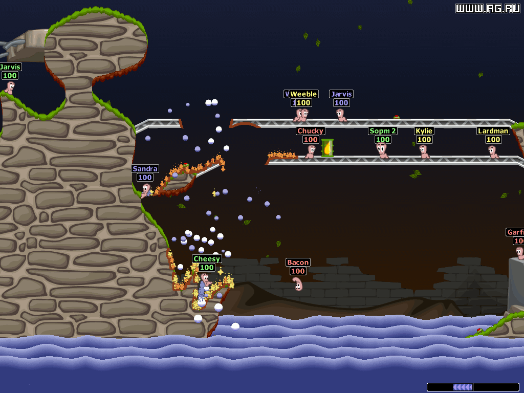 Скриншот к игре Worms Armageddon