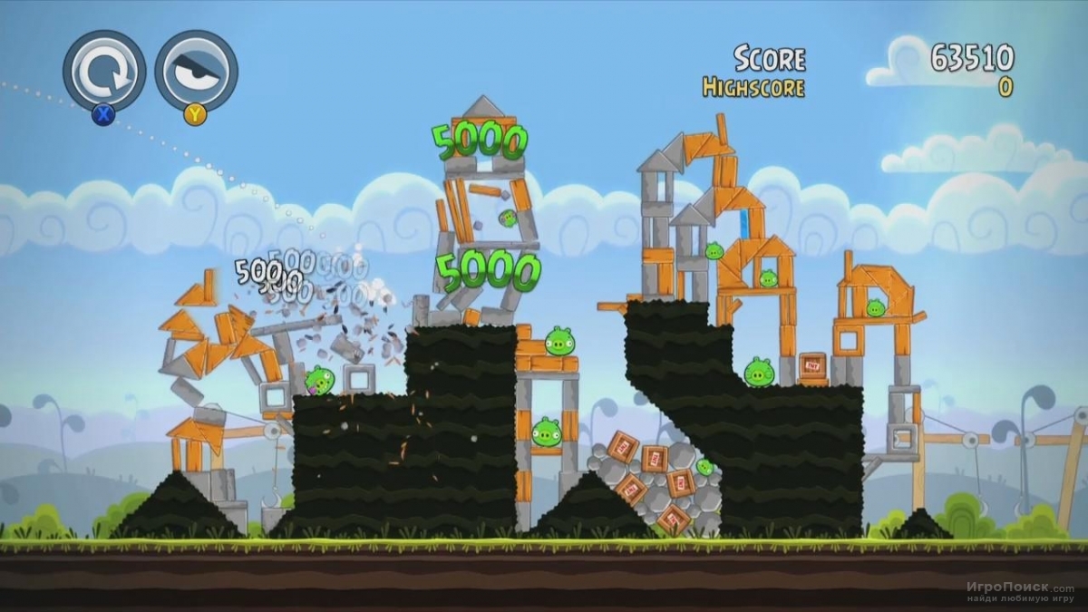 Скриншот к игре Angry Birds Trilogy