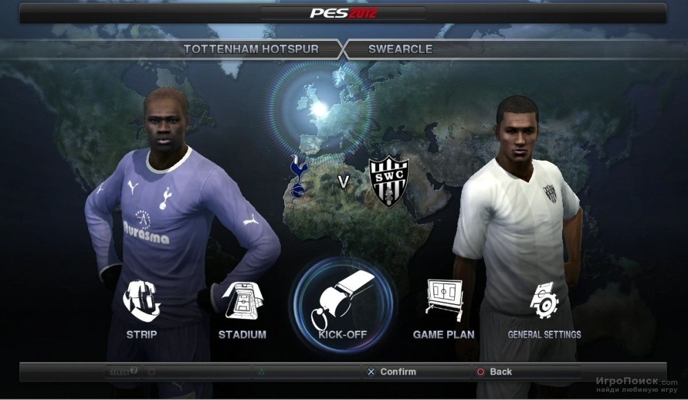 Скриншот к игре Pro Evolution Soccer 2012