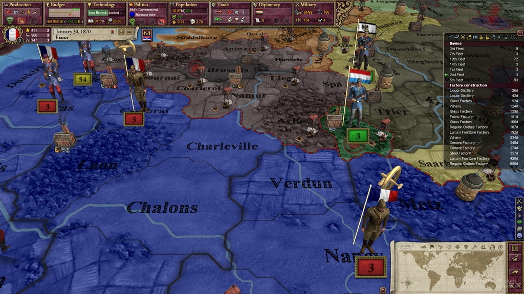 Скриншот к игре Victoria II