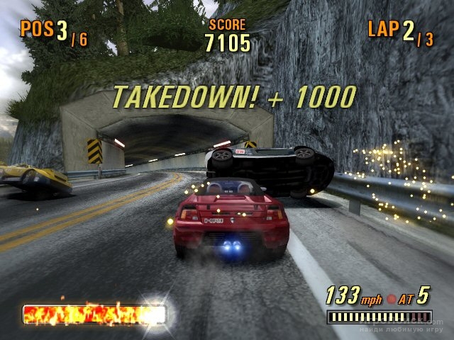 Скриншот к игре Burnout 3: Takedown