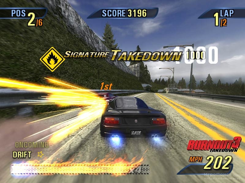 Скриншот к игре Burnout 3: Takedown