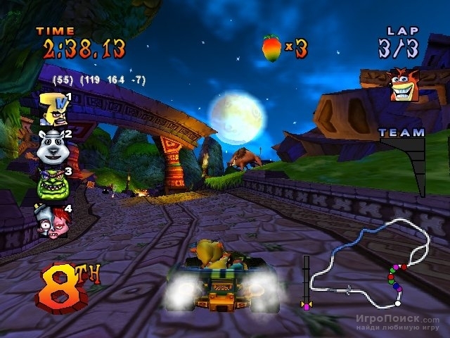 Скриншот к игре Crash Nitro Kart