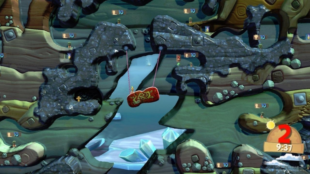 Скриншот к игре Worms: Clan Wars