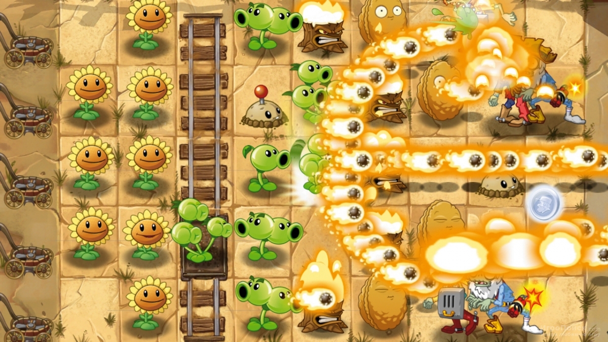 Скриншот к игре Plants vs. Zombies 2: It's About Time