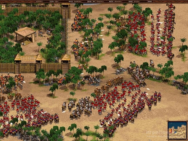 Скриншот к игре Cossacks: The Art of War