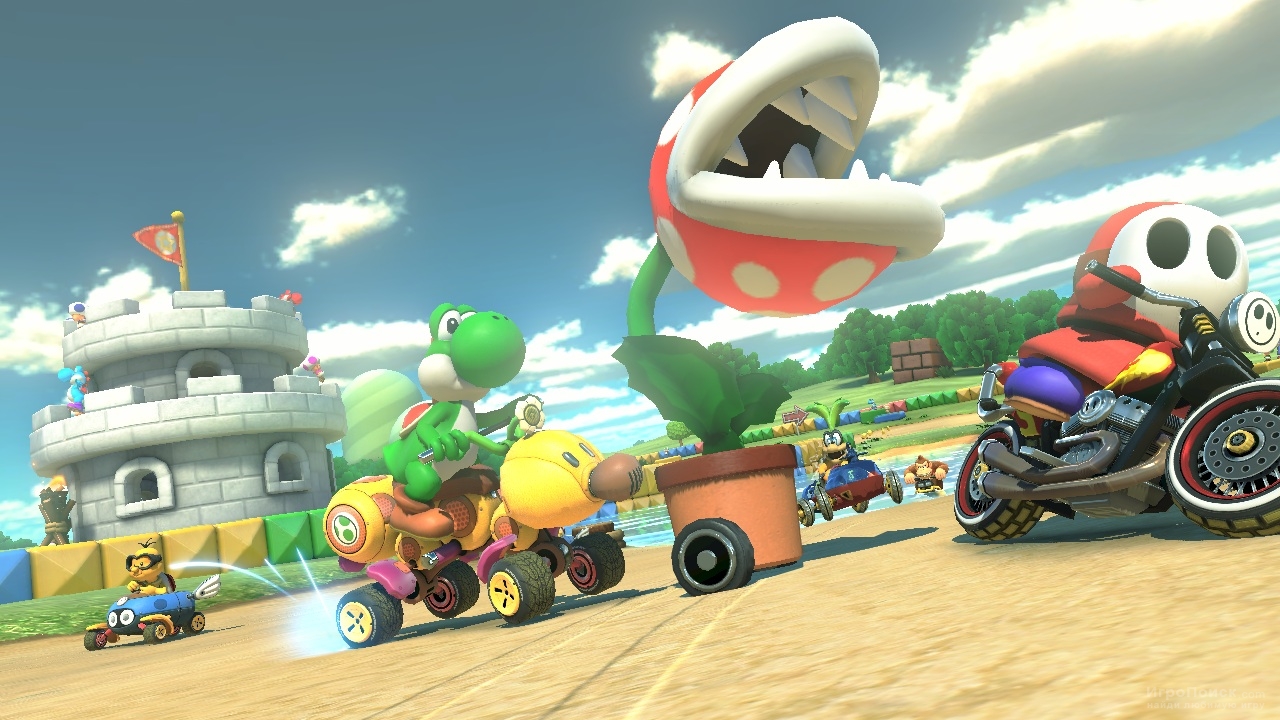Скриншот к игре Mario Kart 8