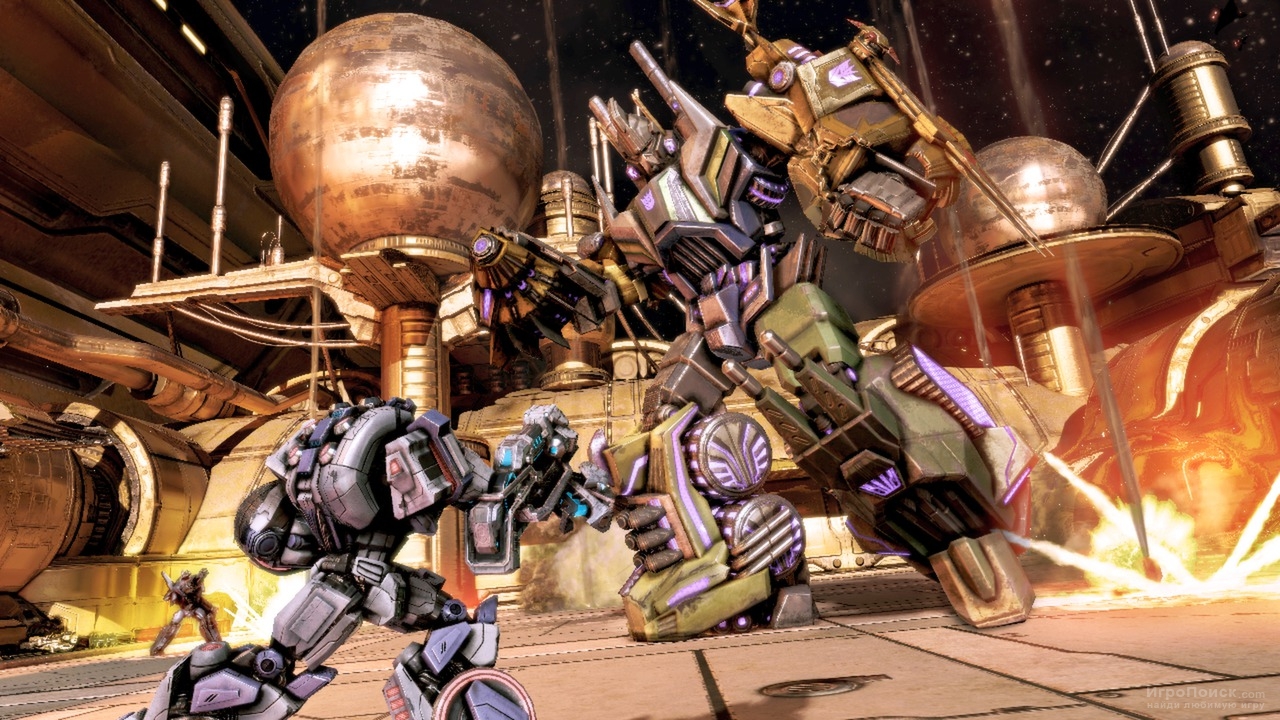 Скриншот к игре Transformers: Fall of Cybertron