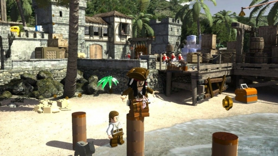 Скриншот к игре LEGO Pirates of the Caribbean: The Video Game