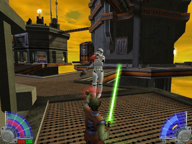 Скриншот к игре Star Wars Jedi Knight: Jedi Academy