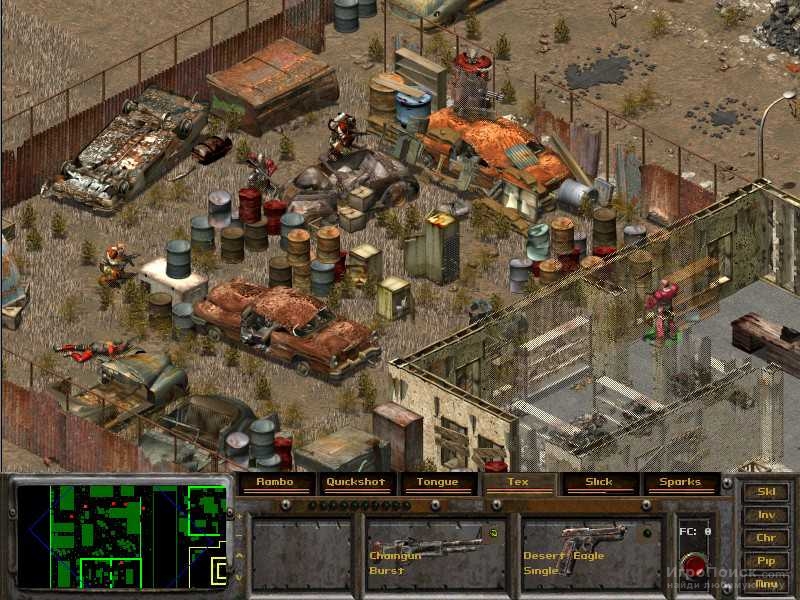 Скриншот к игре Fallout Tactics: Brotherhood of Steel