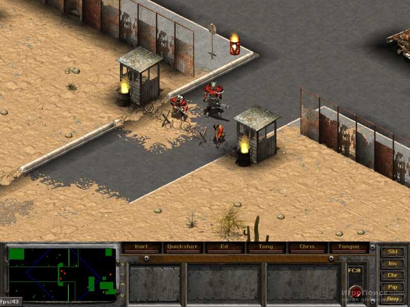 Скриншот к игре Fallout Tactics: Brotherhood of Steel