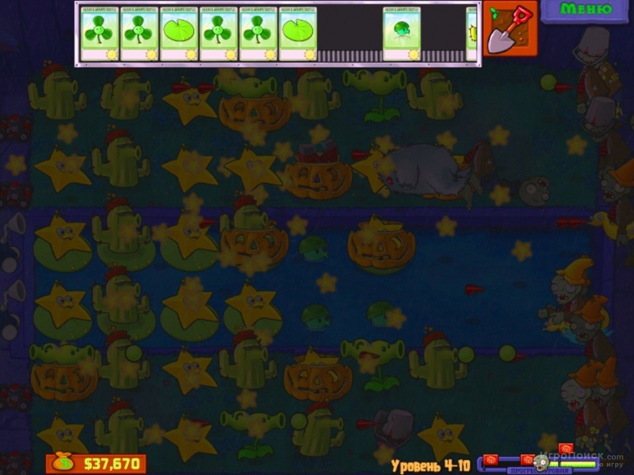 Скриншот к игре Plants vs. Zombies