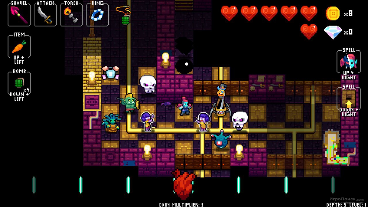    Crypt of the NecroDancer: AMPLIFIED