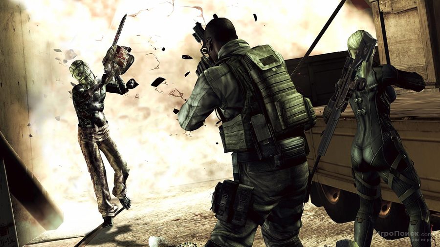 Скриншот к игре Resident Evil 5: Desperate Escape