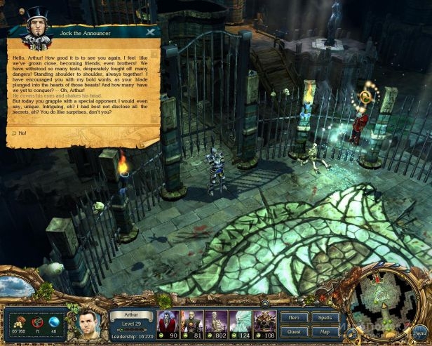 Скриншот к игре King's Bounty: Crossworlds