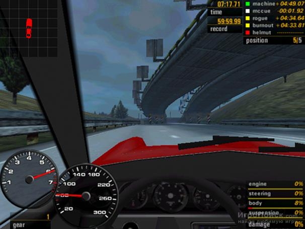 Скриншот к игре Need for Speed: Porsche Unleashed