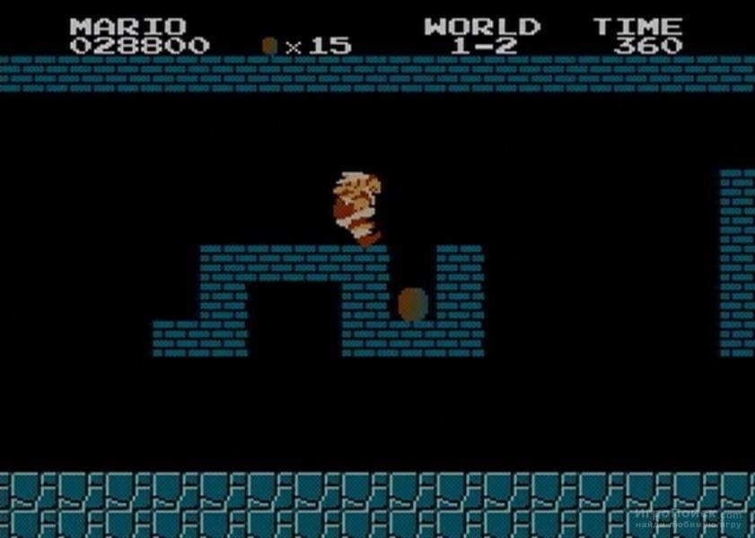 Скриншот к игре Super Mario Bros.