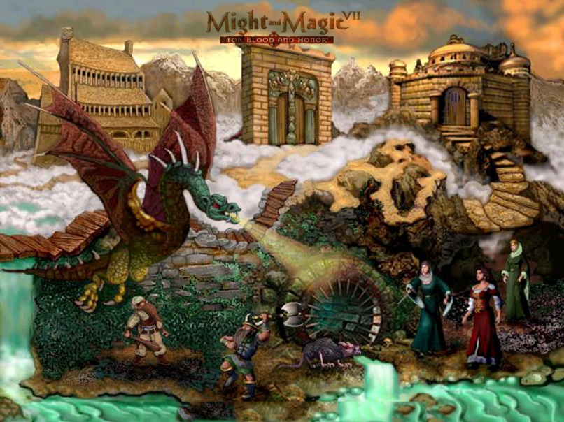 Арт к игре Might and Magic VII: For Blood and Honor