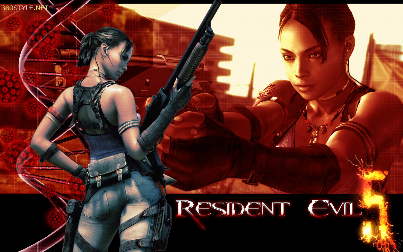 Арт к игре Resident Evil 5