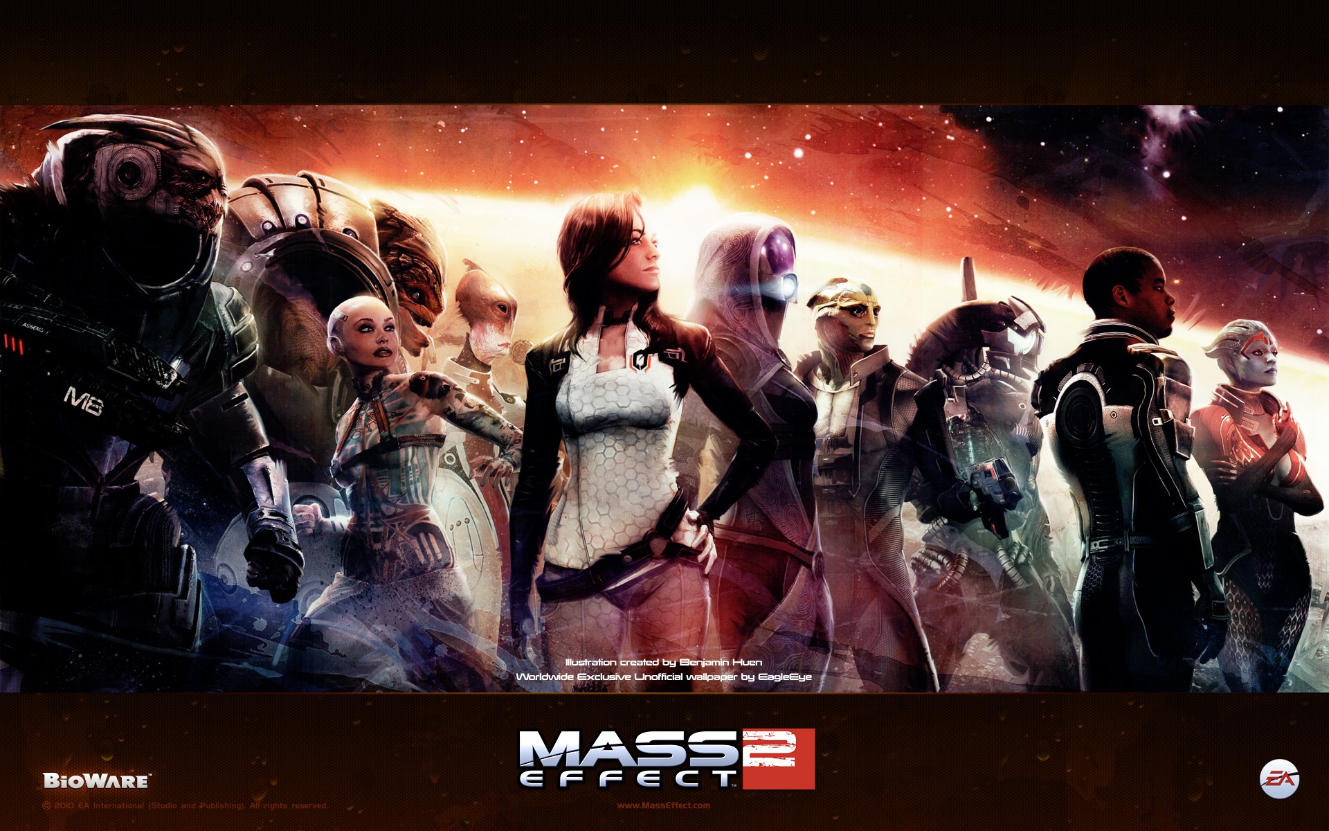 Арт к игре Mass Effect 2
