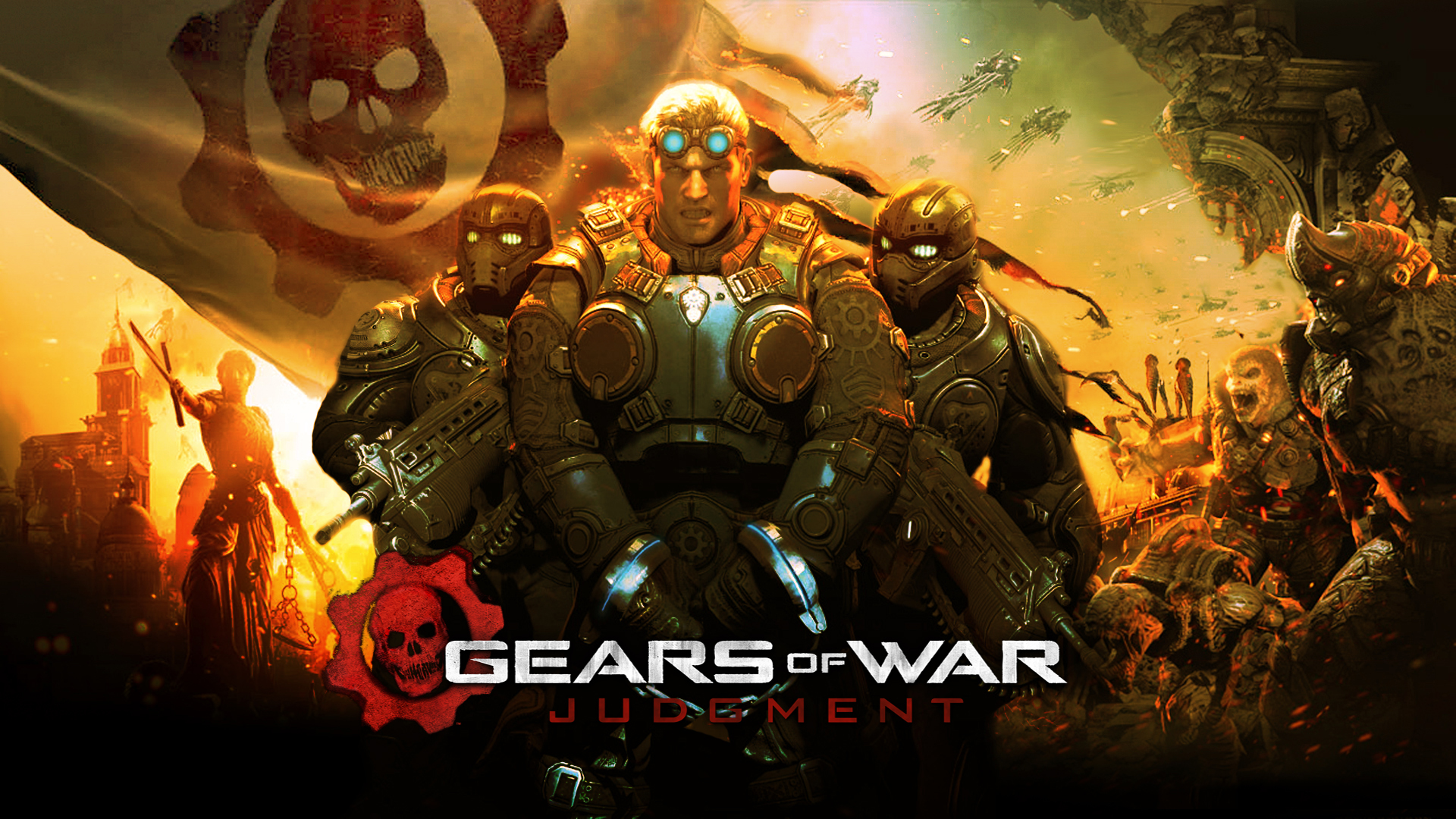 Арт к игре Gears of War: Judgment