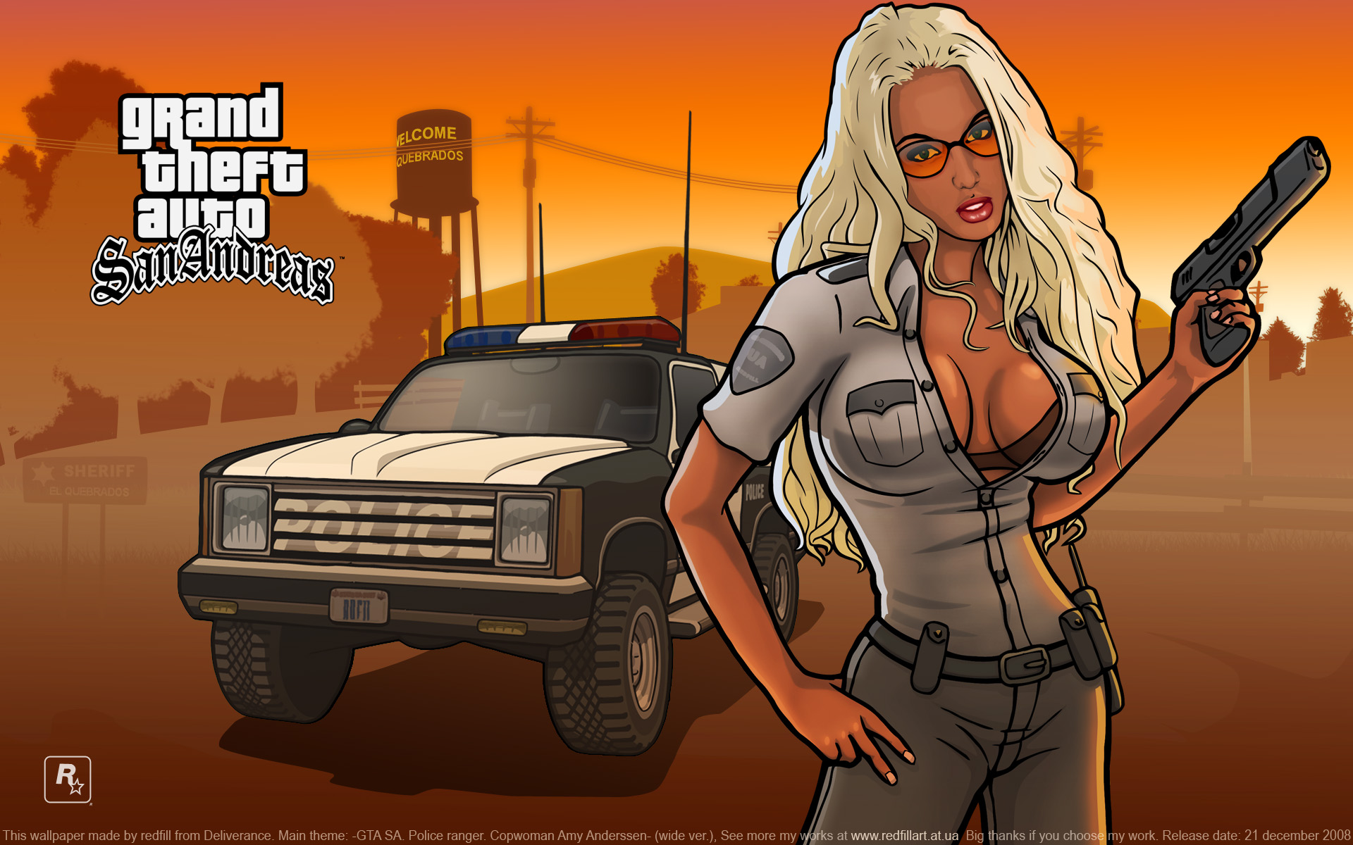 Арт к игре Grand Theft Auto: San Andreas