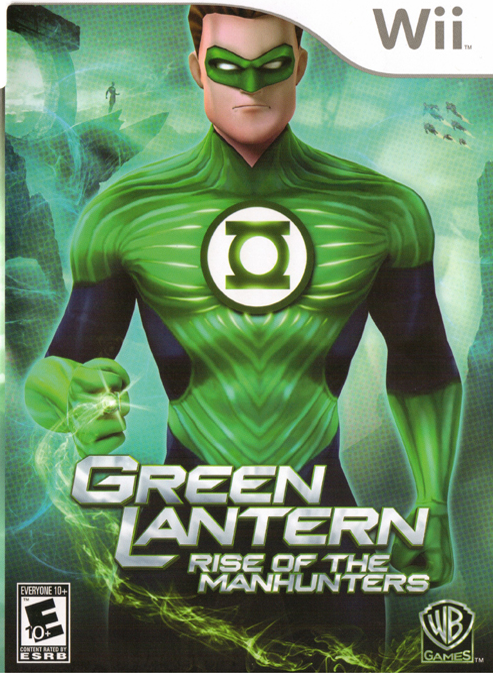 Green Lantern: Rise of the Manhunters Wii, 3DS Version