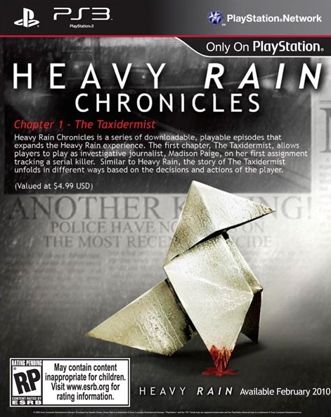 Heavy Rain Chronicles: Episode One - The Taxidermist