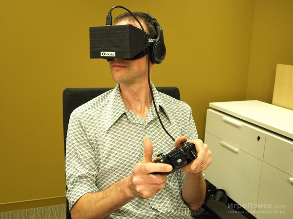Очки виртуальной реальности Oculus Rift могут стать важной фишкой компьютерных версий некоторых блокбастеров Electronic Arts
