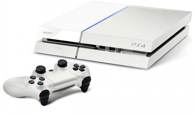 PlayStation 4 в белой окраске - может появится в Европе