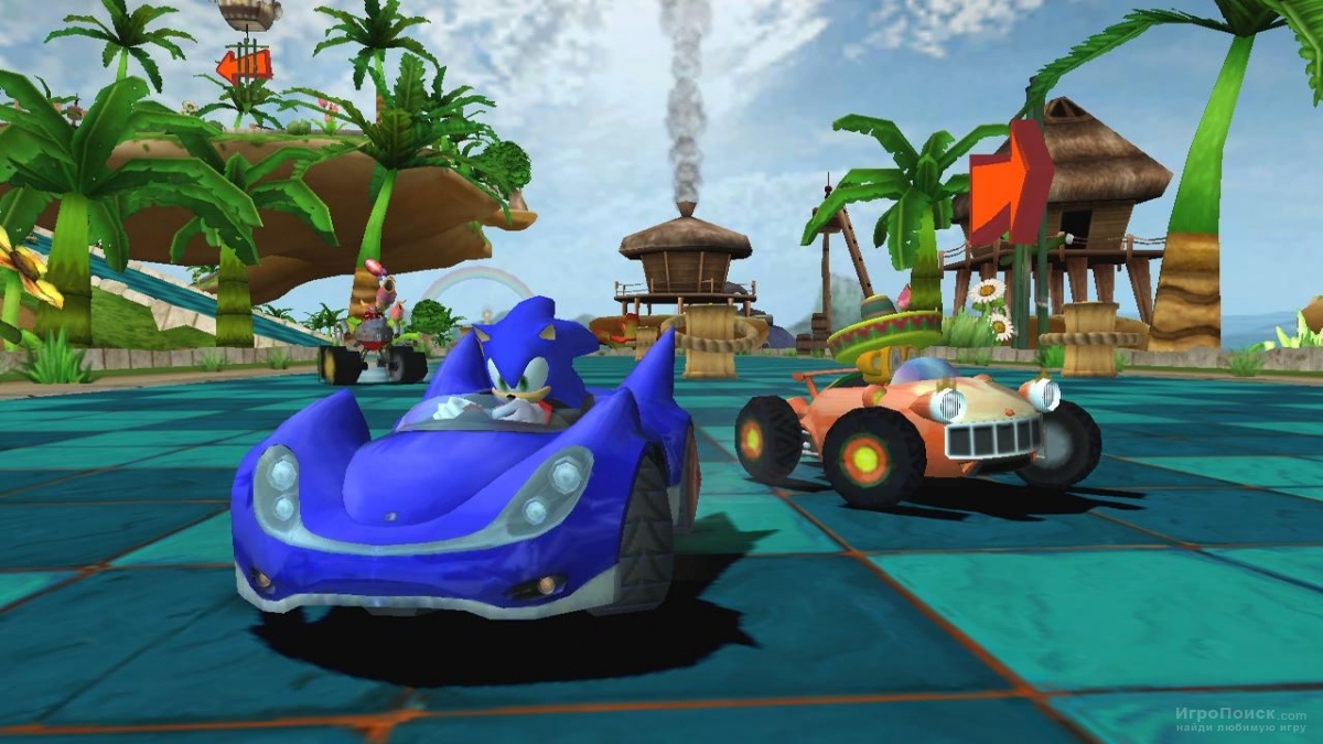 Скриншот к игре Sonic and Sega All-Stars Racing
