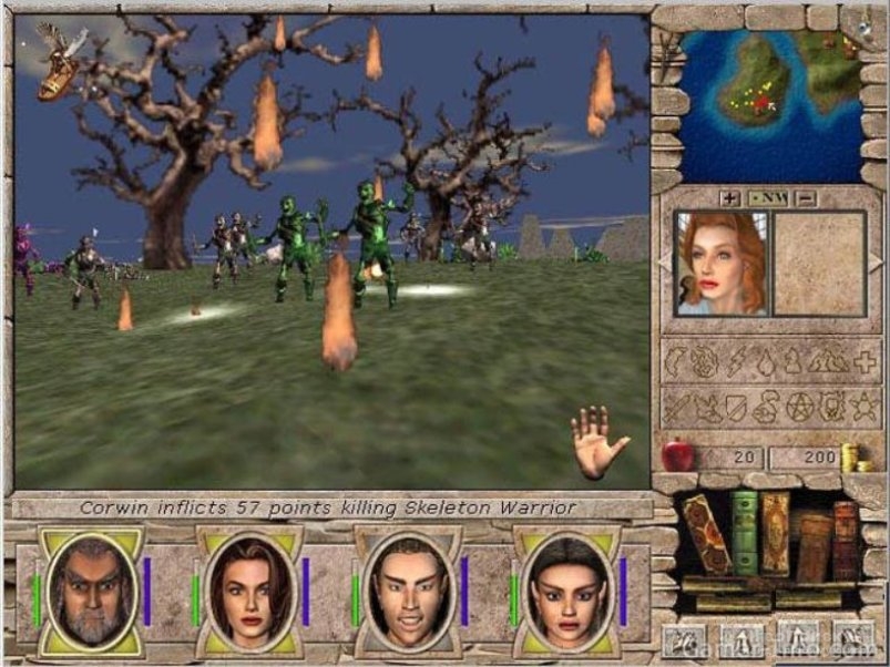 Скриншот к игре Might and Magic VII: For Blood and Honor