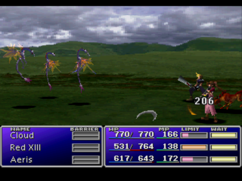 Скриншот к игре Final Fantasy VII