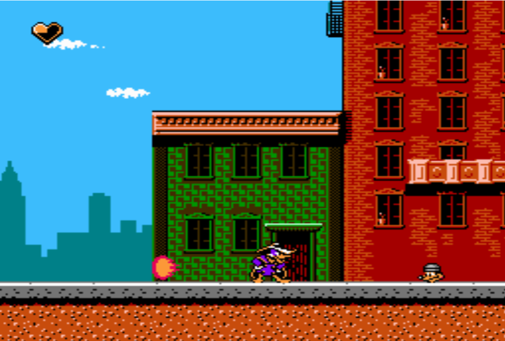 Скриншот к игре Darkwing Duck