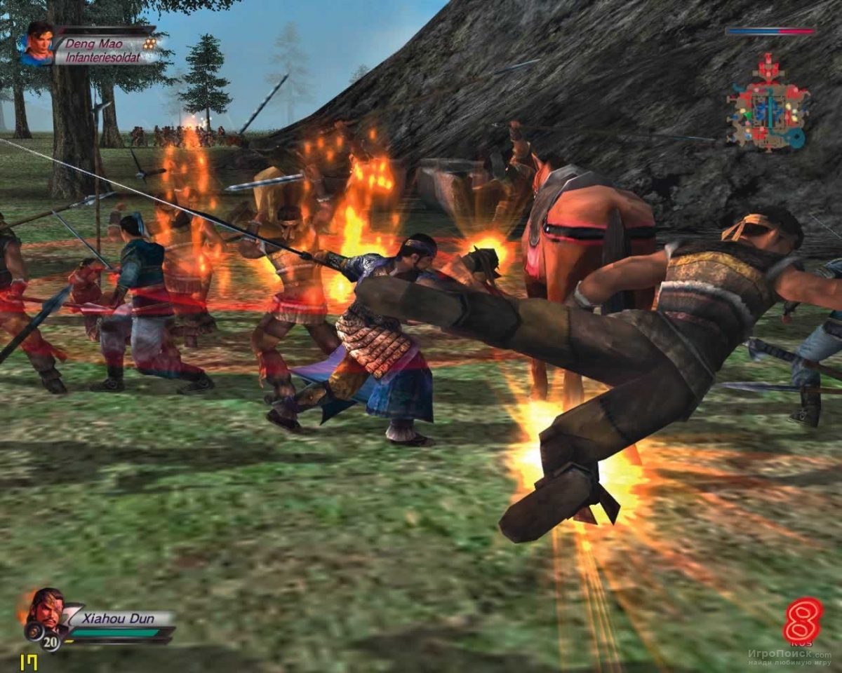 Скриншот к игре Dynasty Warriors 4