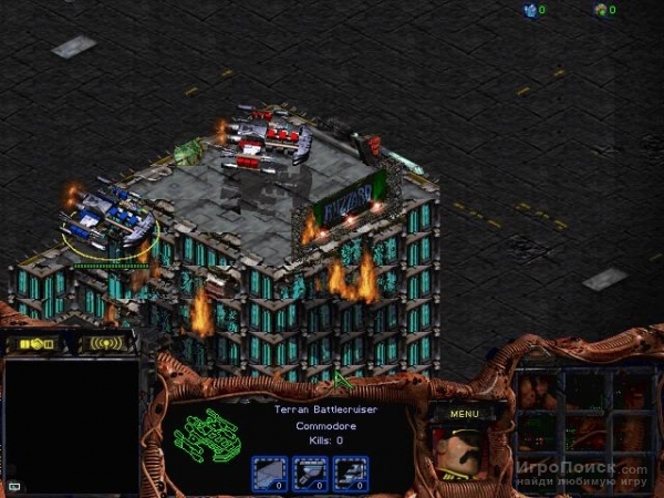 Скриншот к игре StarCraft: Insurrection