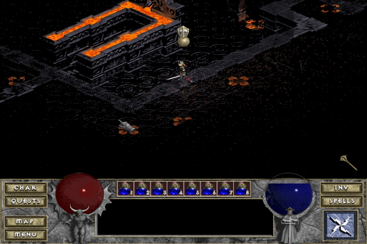 Скриншот к игре Diablo: Hellfire