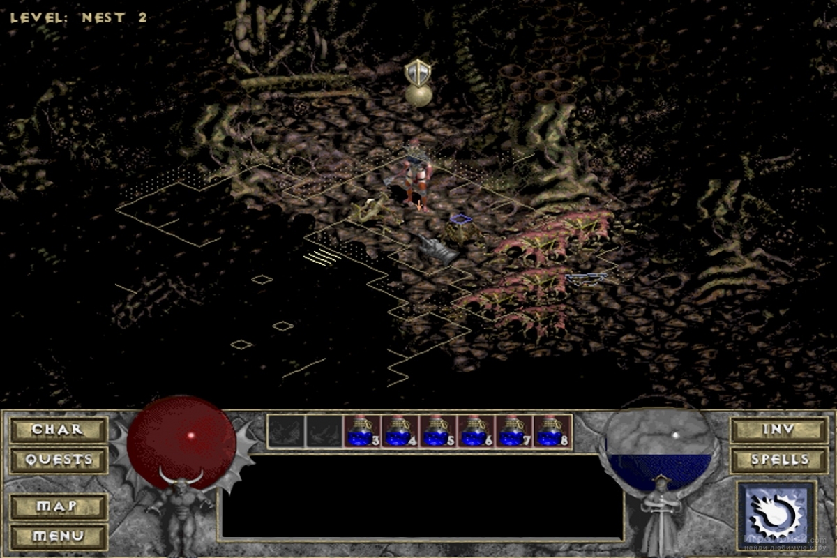 Скриншот к игре Diablo: Hellfire