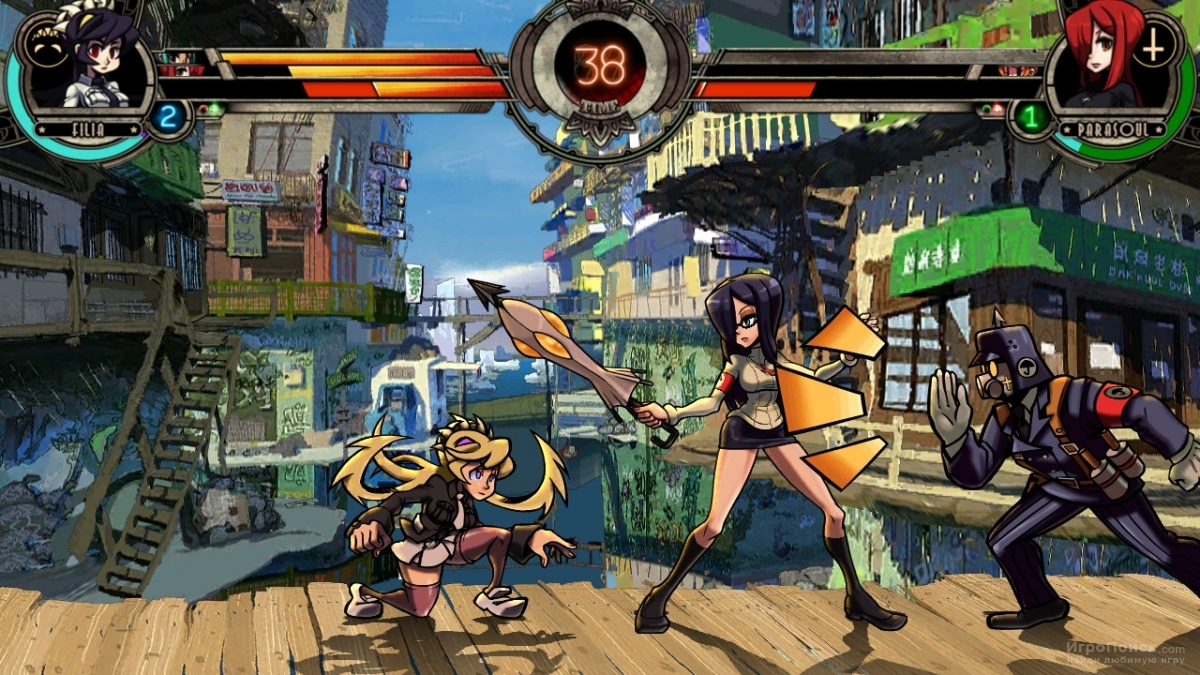 Скриншот к игре Skullgirls
